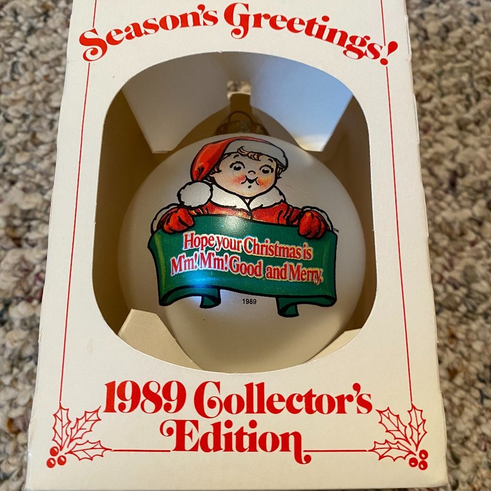 1989 Campbell's Soup Christmas Ornament